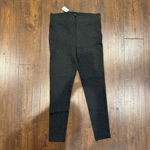 NWT LOFT Charcoal Gray Ponte Leggings